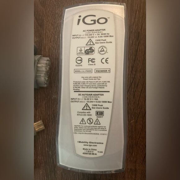 IGO EVERYWHERE Media Charger for Handheld PDA Mobile Cameras MP3 Nintendo GB SP - Picture 6 of 12